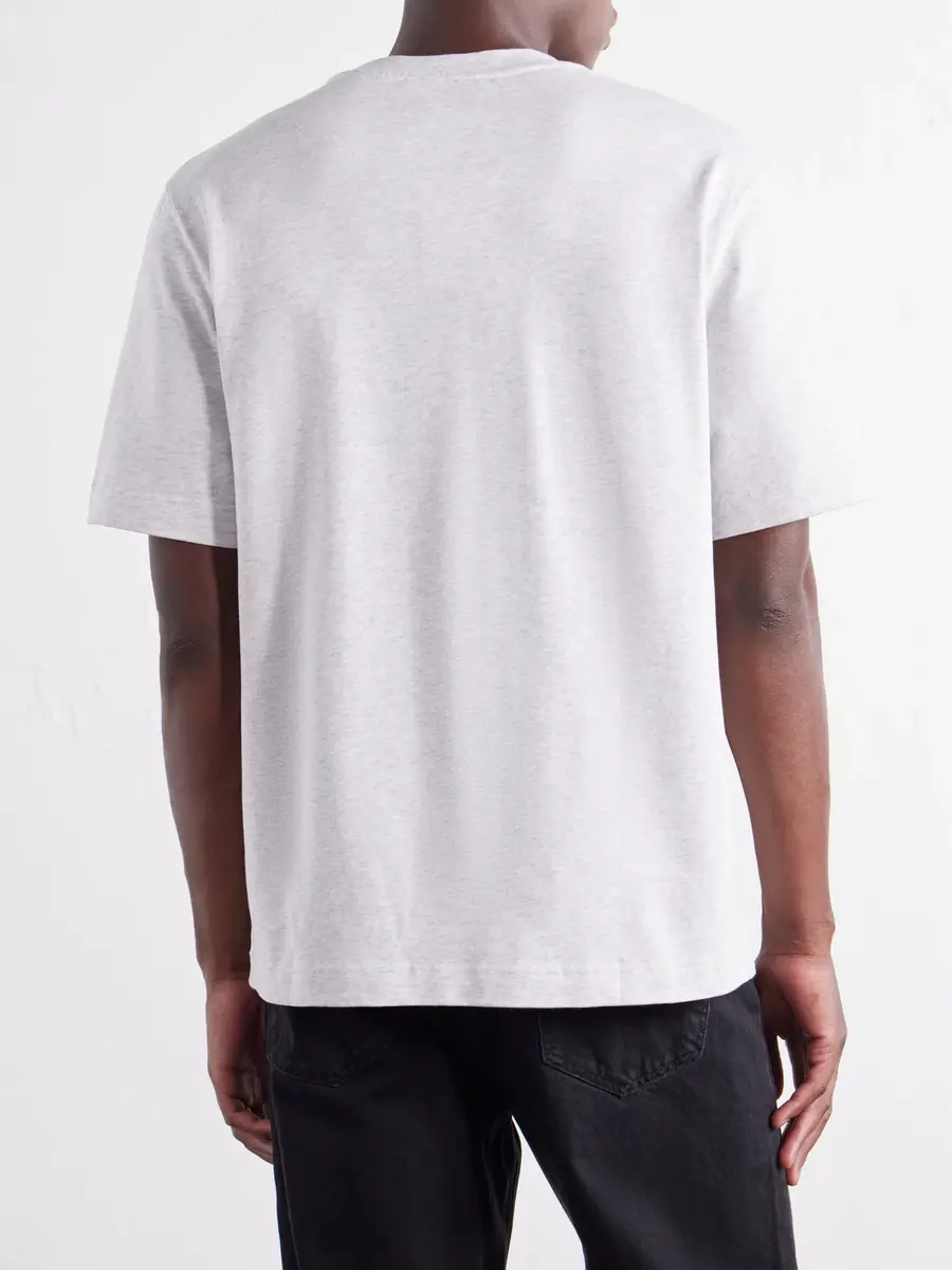 Jacquemus Logo-Appliquéd Cotton-Jersey T-Shirt - Men | Thumbnail 4 Jacquemus Logo-Appliquéd Cotton-Jersey T-Shirt - Men | Thumbnail 4