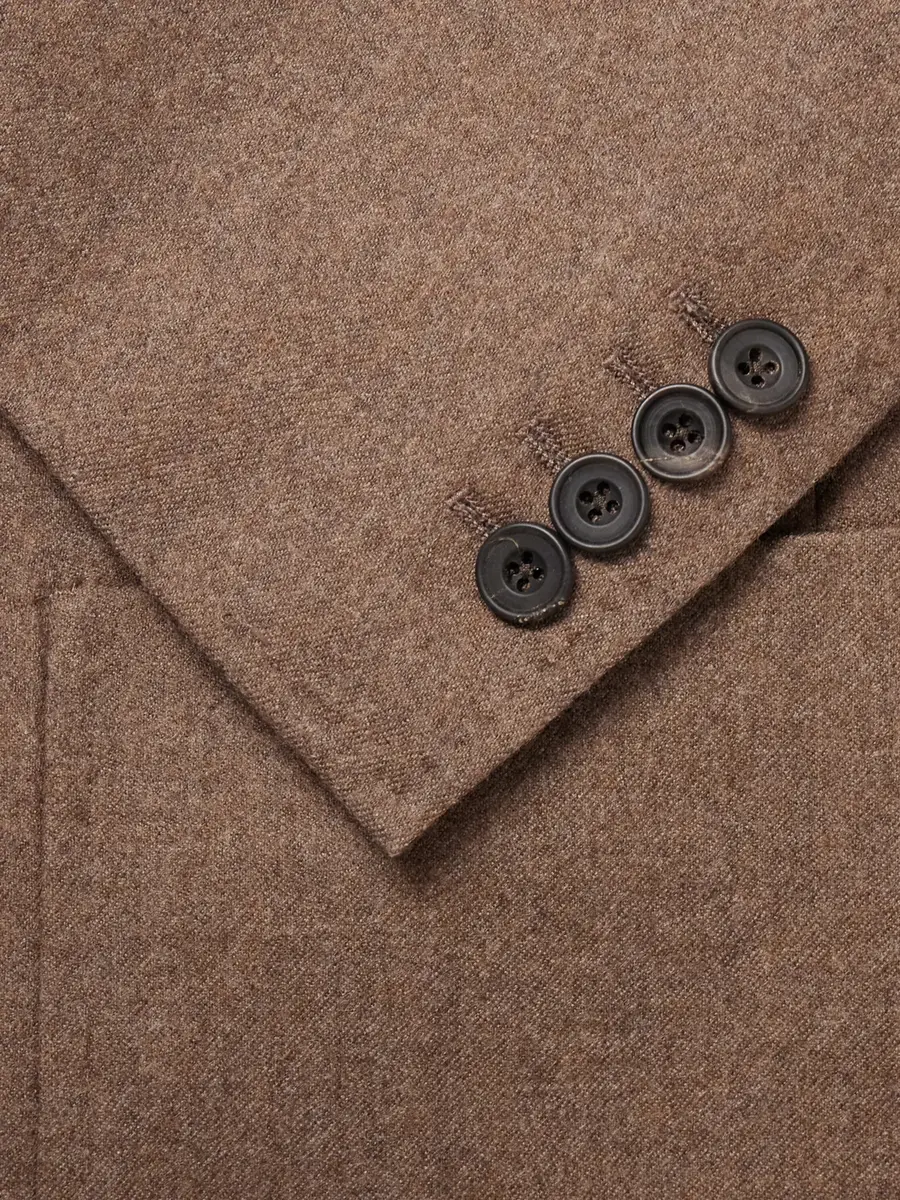 Rubinacci Virgin Wool-Flannel Suit Jacket - Men | Thumbnail 6 Rubinacci Virgin Wool-Flannel Suit Jacket - Men | Thumbnail 6