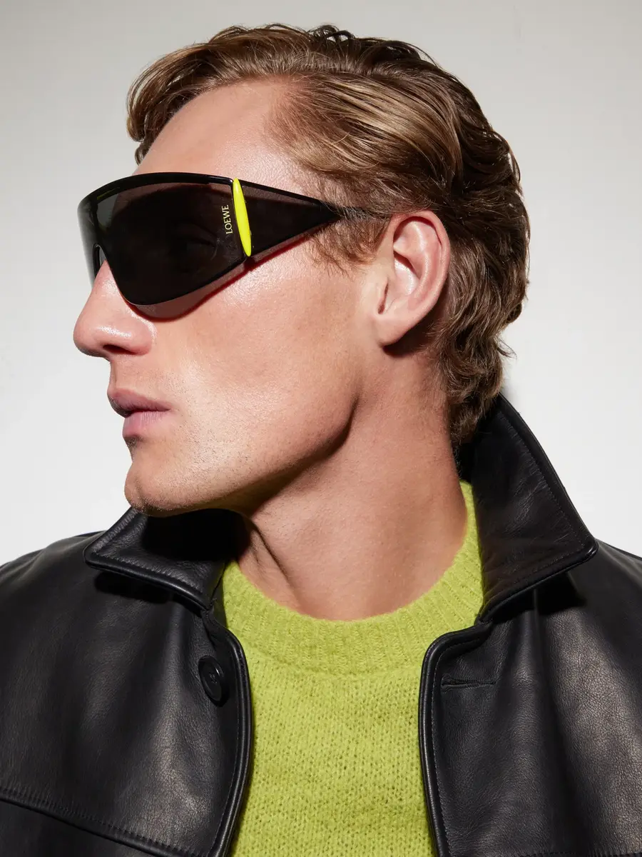 Loewe Speed Shield Aviator-Style Metal Sunglasses - Men | Thumbnail 2 Loewe Speed Shield Aviator-Style Metal Sunglasses - Men | Thumbnail 2