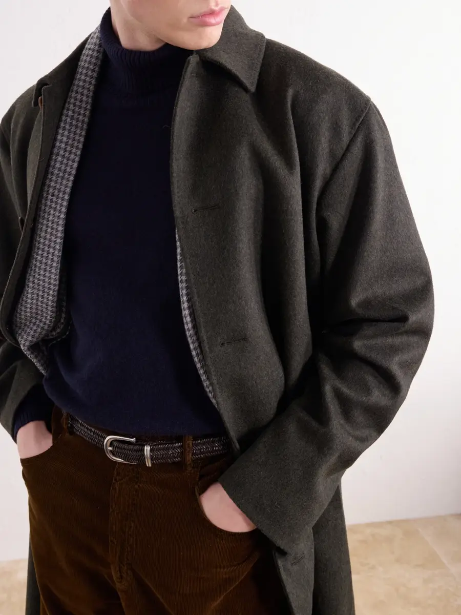 Rubinacci Cashmere Rollneck Sweater - Men | Thumbnail 5 Rubinacci Cashmere Rollneck Sweater - Men | Thumbnail 5