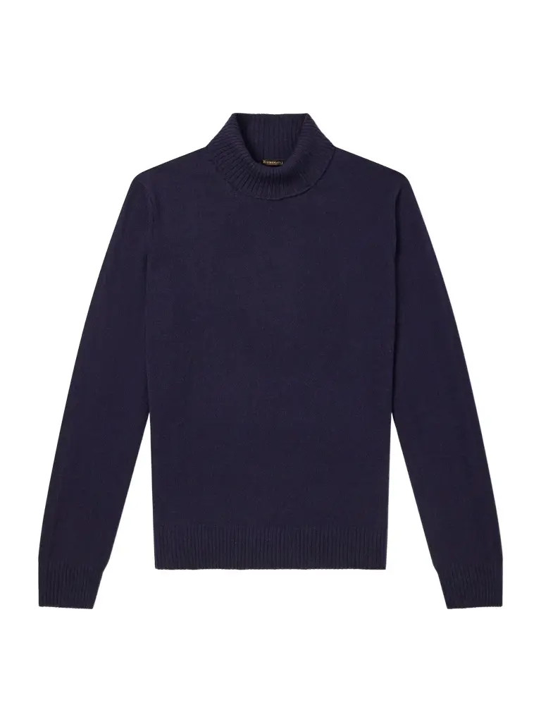 Rubinacci Cashmere Rollneck Sweater - Men