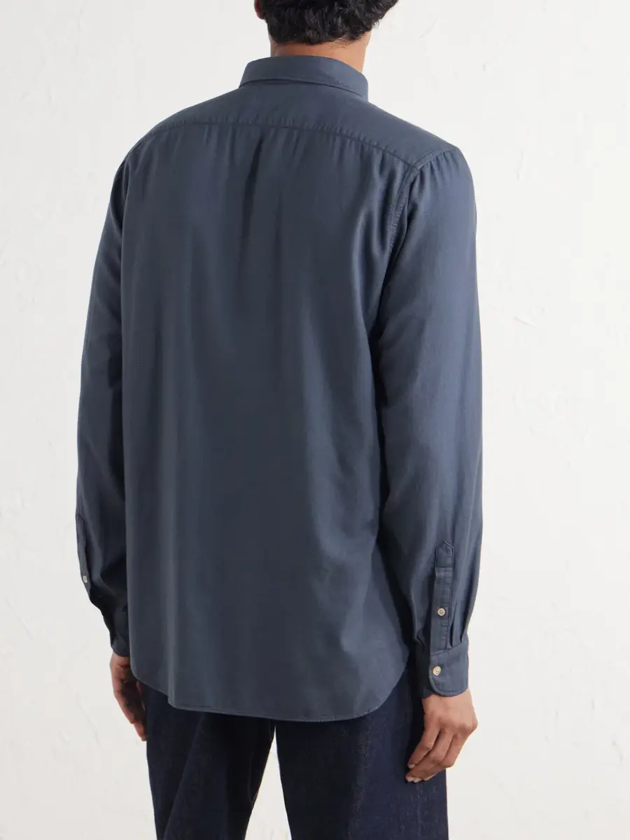Boglioli Button-Down Collar Twill Shirt - Men | Thumbnail 4