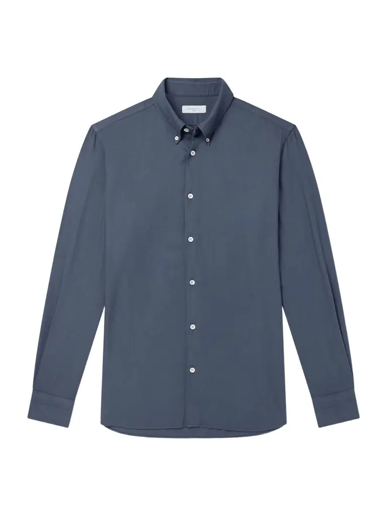 Boglioli Button-Down Collar Twill Shirt - Men