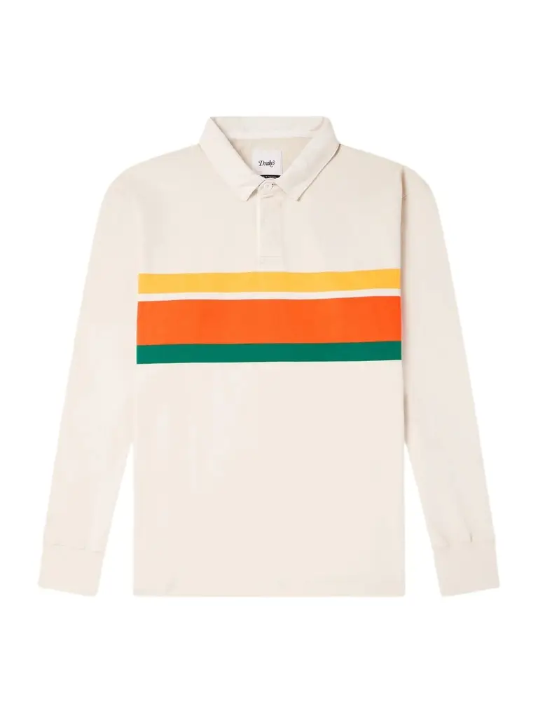Striped Cotton-Jersey Polo shirt - Men