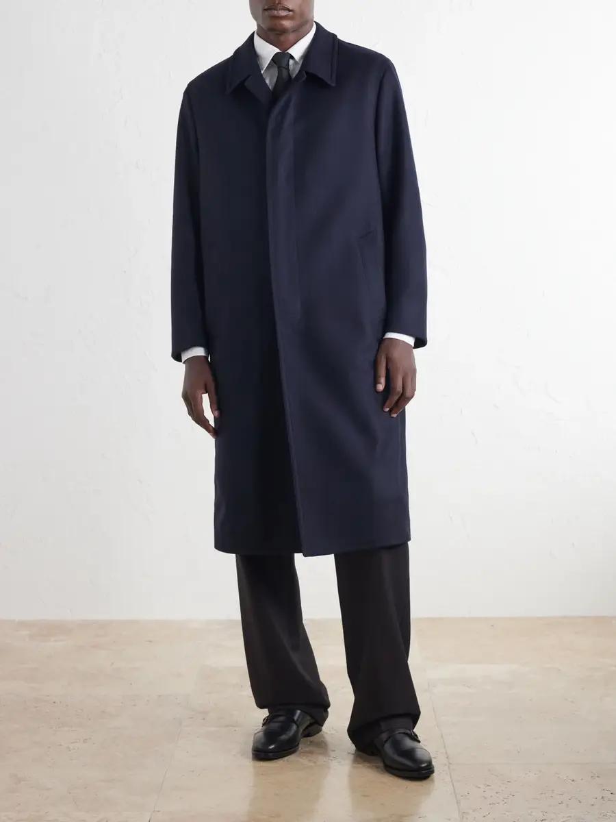 Boglioli Wool-Blend Felt Coat - Men | Thumbnail 3 Boglioli Wool-Blend Felt Coat - Men | Thumbnail 3