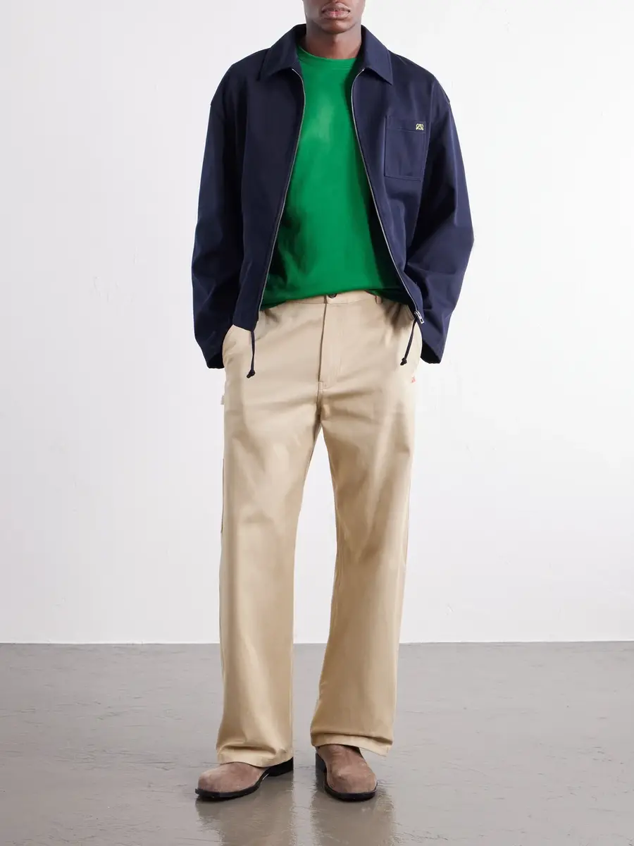 Loewe Anagram-Embroidered Cotton-Jersey T-Shirt - Men | Thumbnail 2 Loewe Anagram-Embroidered Cotton-Jersey T-Shirt - Men | Thumbnail 2