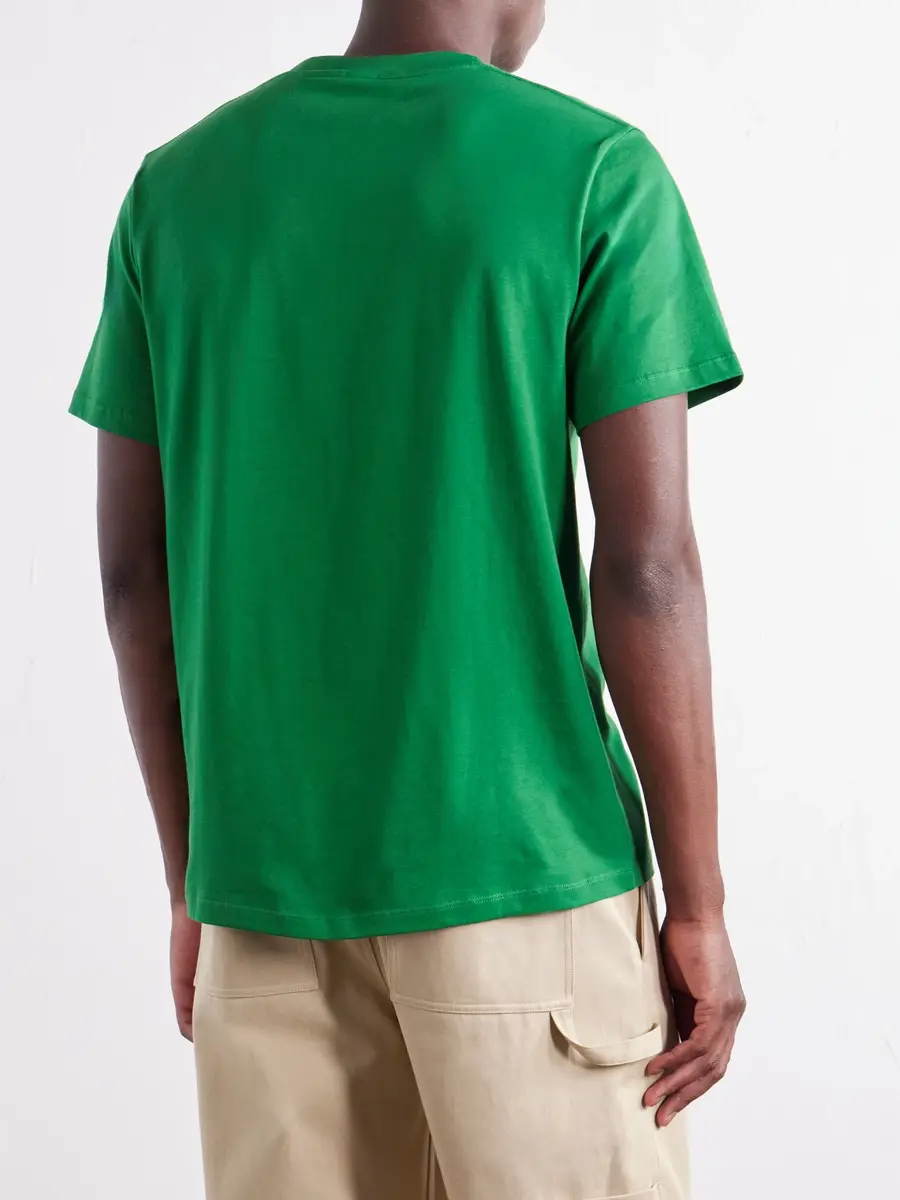 Loewe Anagram-Embroidered Cotton-Jersey T-Shirt - Men | Thumbnail 4 Loewe Anagram-Embroidered Cotton-Jersey T-Shirt - Men | Thumbnail 4