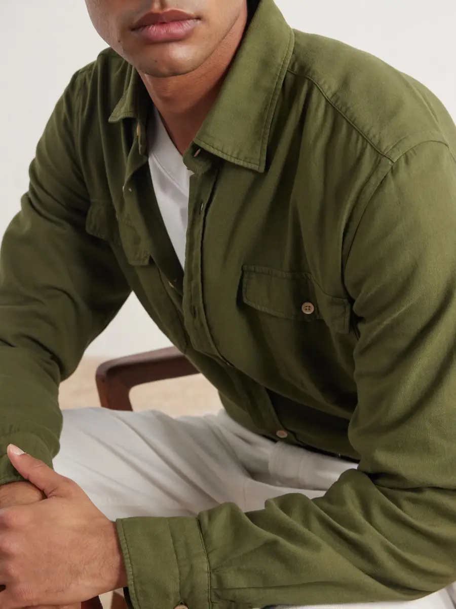 Boglioli Twill Shirt - Men | Thumbnail 5