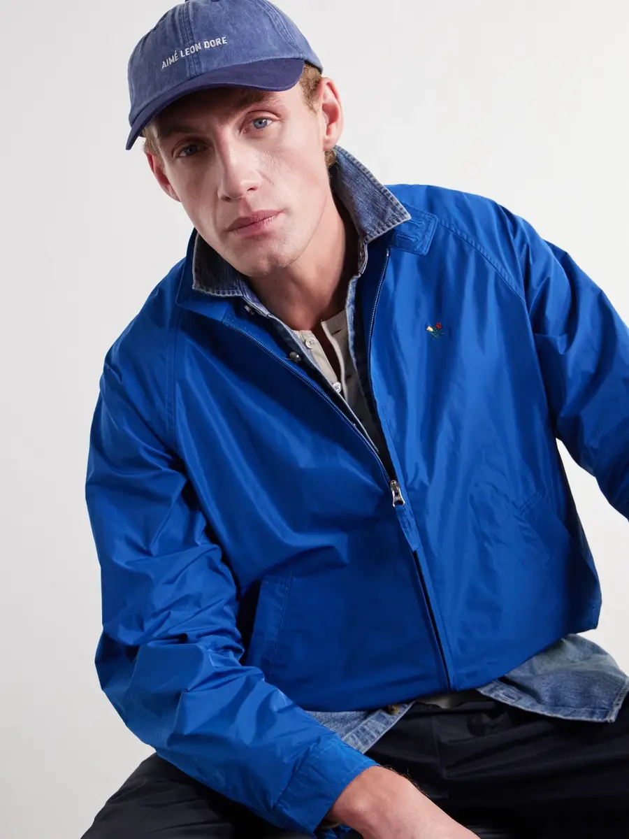 Aimé Leon Dore Logo-Embroidered Pigment-Dyed Cotton Baseball Cap - Men | Thumbnail 3