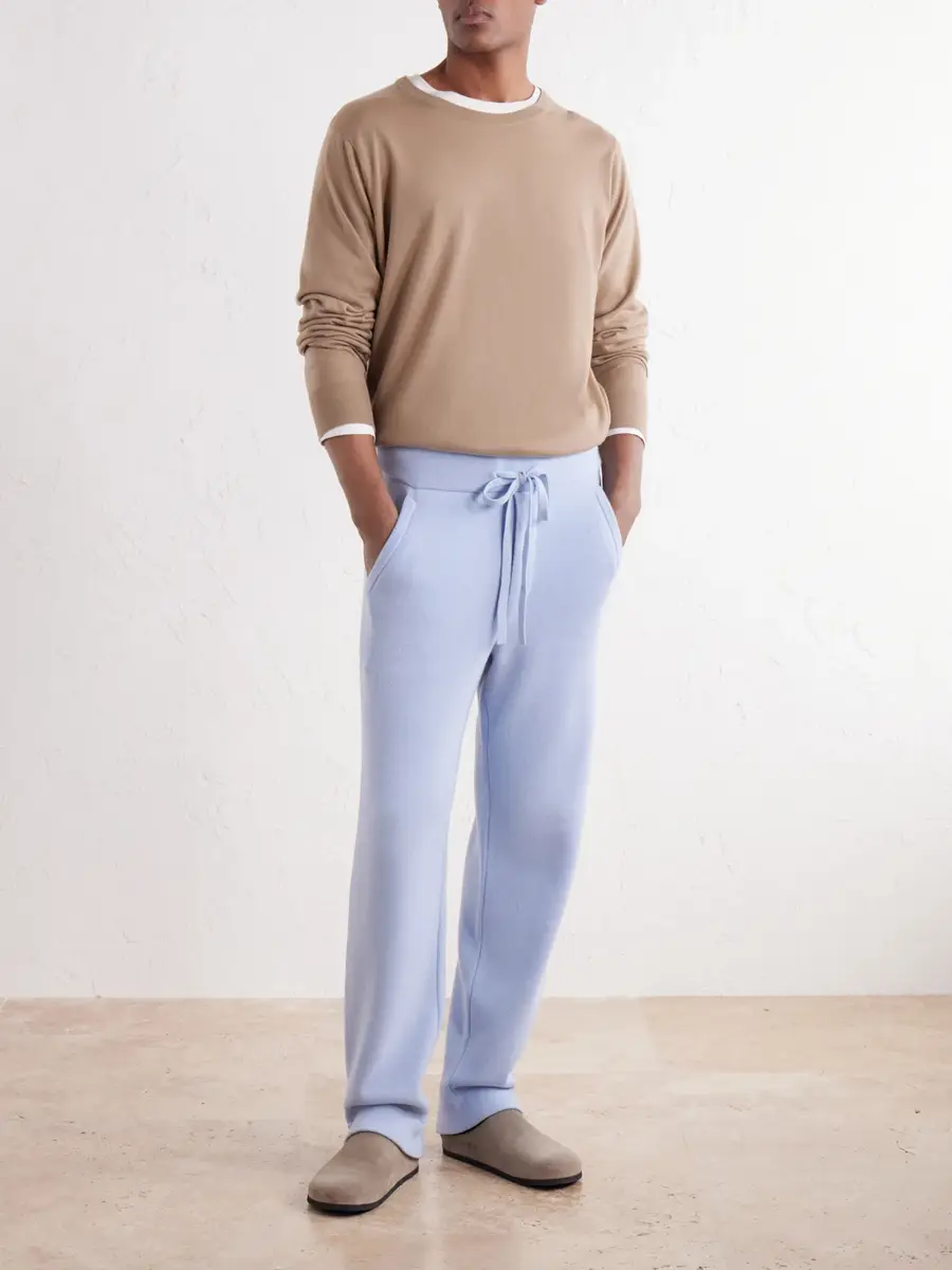 God’s True Cashmere Straight-Leg Cashmere-Knit Trousers - Men | Thumbnail 2 God’s True Cashmere Straight-Leg Cashmere-Knit Trousers - Men | Thumbnail 2