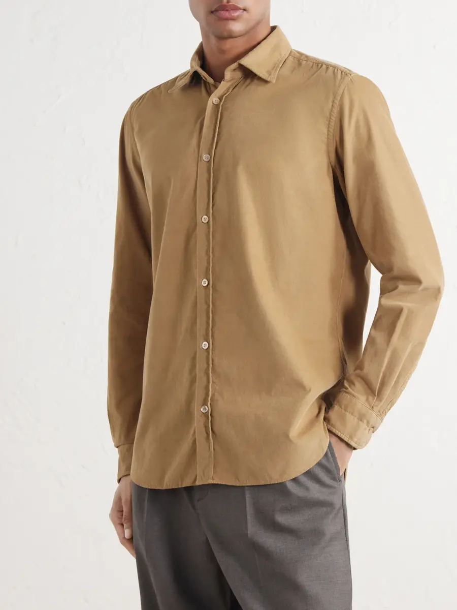 Boglioli Cotton-Corduroy Shirt - Men | Thumbnail 3