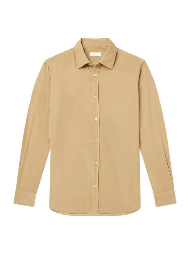 Cotton-Corduroy Shirt - Men