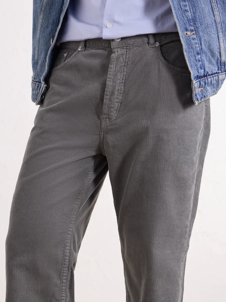 OFFICINE GÉNÉRALE Straight-Leg Cotton-Corduroy Trousers - Men | Thumbnail 5 OFFICINE GÉNÉRALE Straight-Leg Cotton-Corduroy Trousers - Men | Thumbnail 5