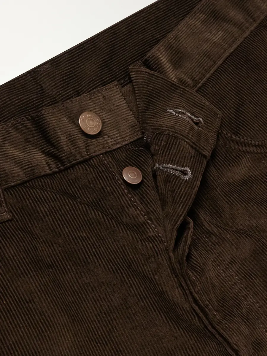 Acne Studios Straight-Leg Cotton-Corduroy Trousers - Men | Thumbnail 6