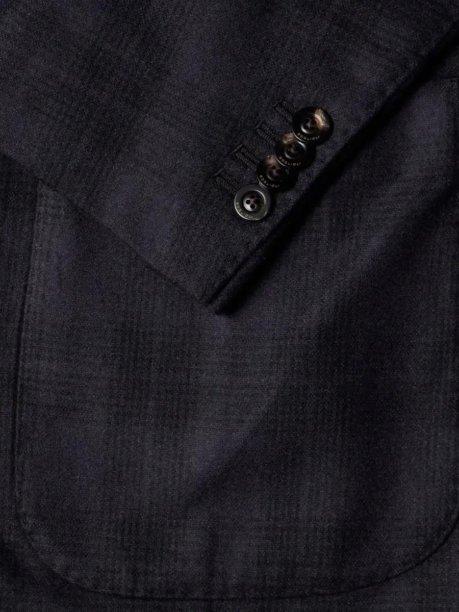 Boglioli Prince of Wales Wool-Blend Flannel Blazer - Men | Thumbnail 6 Boglioli Prince of Wales Wool-Blend Flannel Blazer - Men | Thumbnail 6