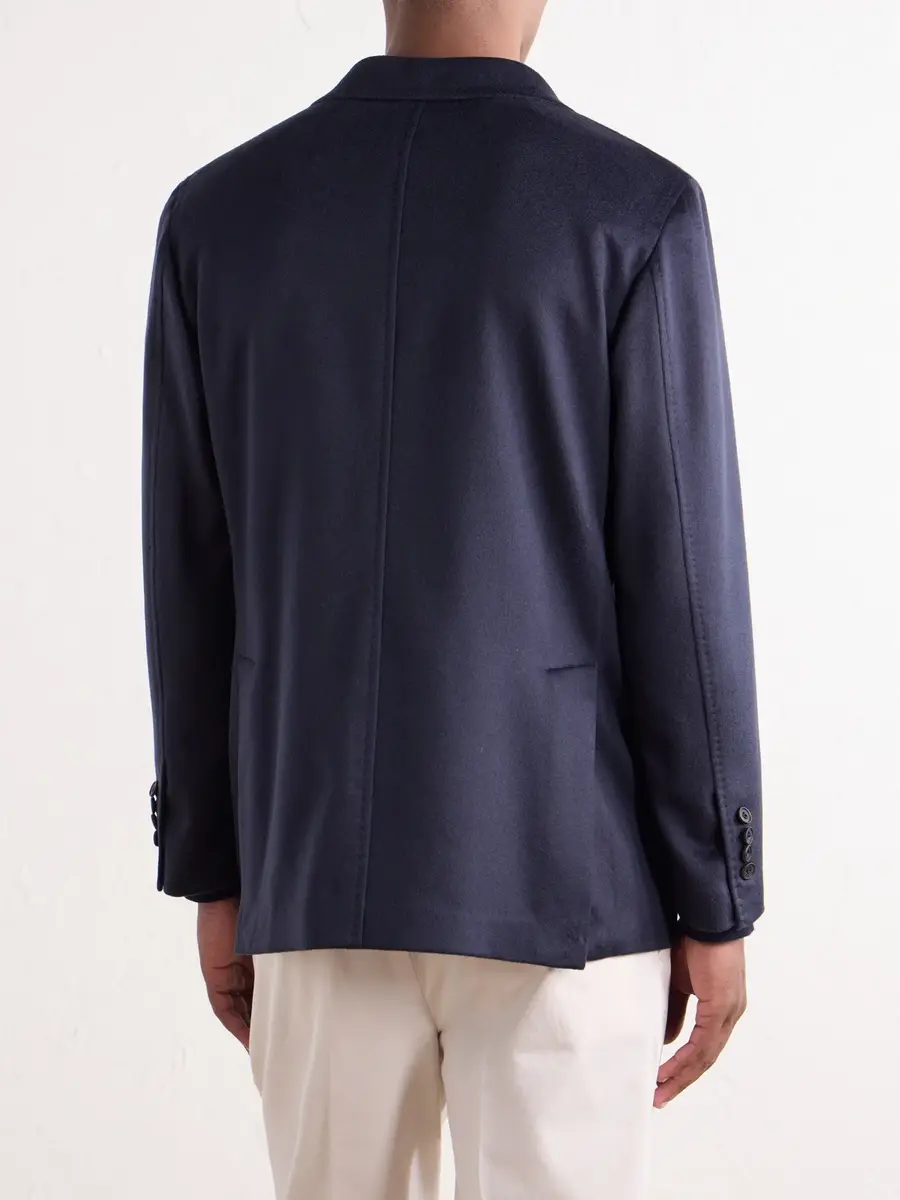 Rubinacci Darted Cashmere Woven Suit Jacket - Men | Thumbnail 4