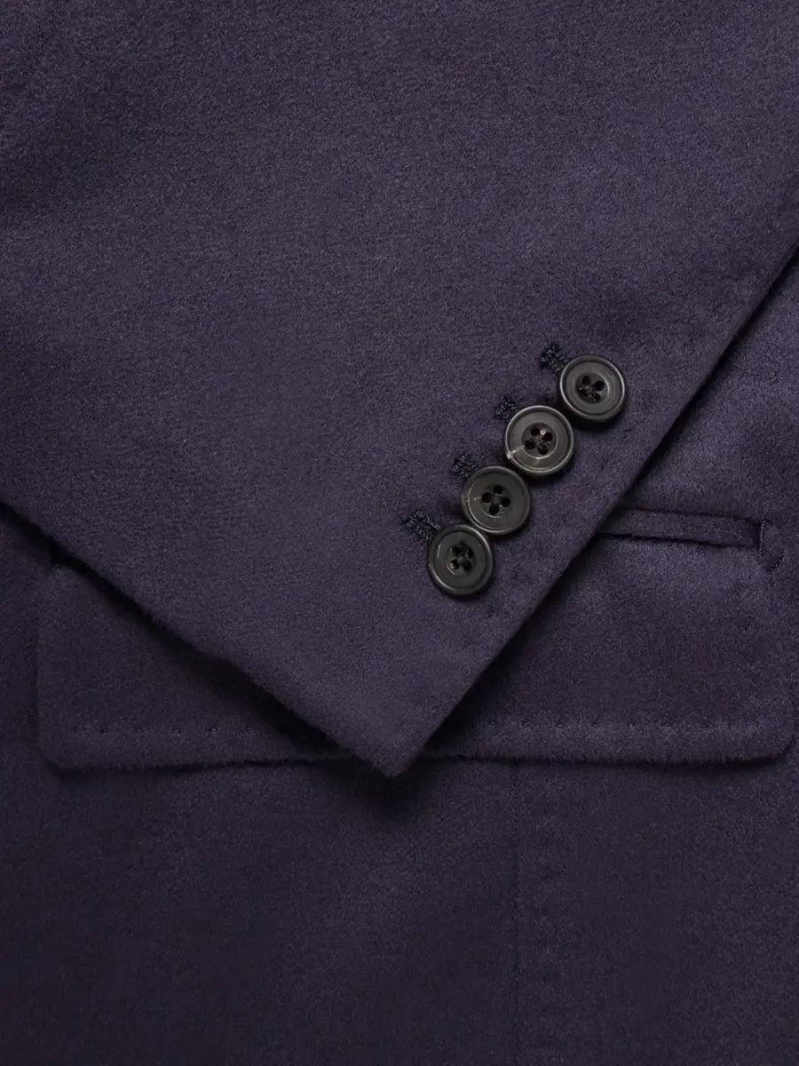 Rubinacci Darted Cashmere Woven Suit Jacket - Men | Thumbnail 6