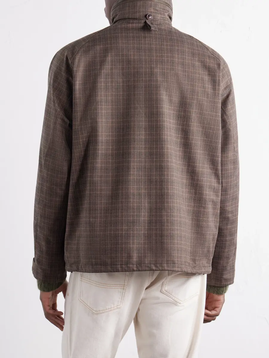 Barbour Transport Ursula Checked Woven Cotton Jacket - Men | Thumbnail 4 Barbour Transport Ursula Checked Woven Cotton Jacket - Men | Thumbnail 4