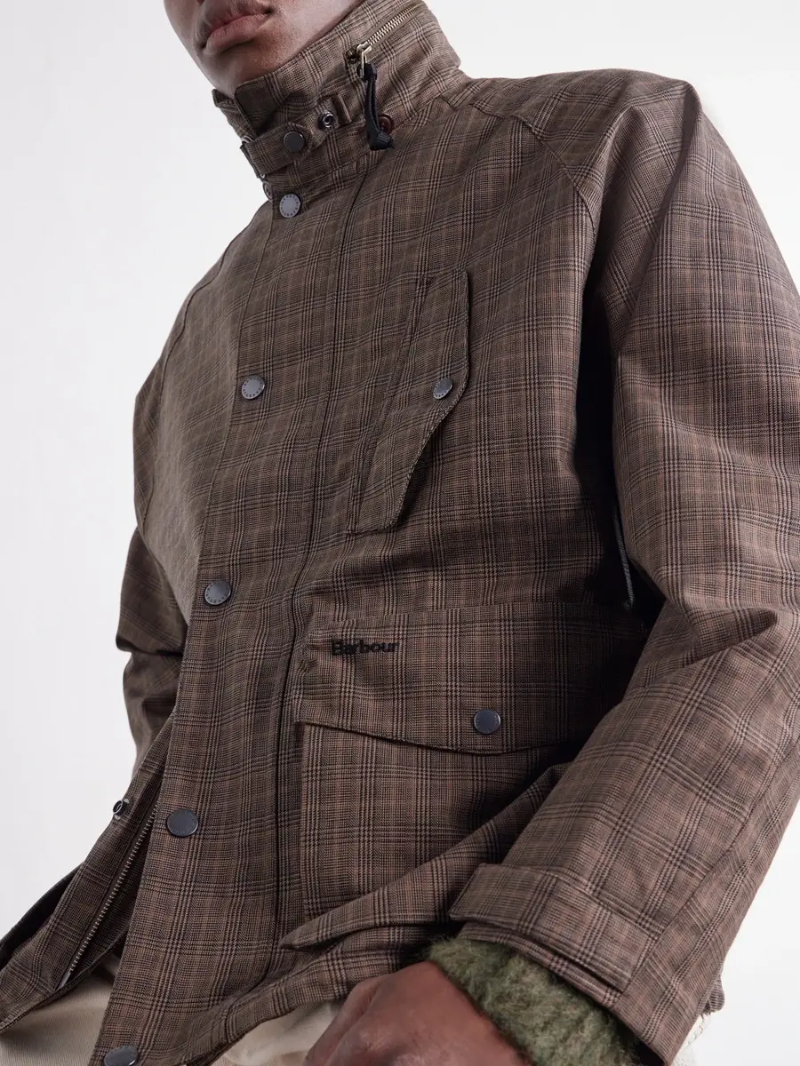 Barbour Transport Ursula Checked Woven Cotton Jacket - Men | Thumbnail 5 Barbour Transport Ursula Checked Woven Cotton Jacket - Men | Thumbnail 5