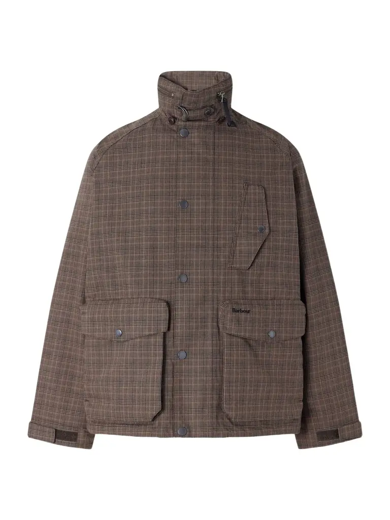 Barbour Transport Ursula Checked Woven Cotton Jacket - Men