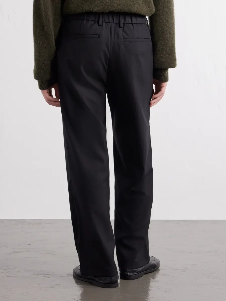 MR P. Wide-Leg Pleated Wool-Fresco Trousers - Men | Thumbnail 4 MR P. Wide-Leg Pleated Wool-Fresco Trousers - Men | Thumbnail 4