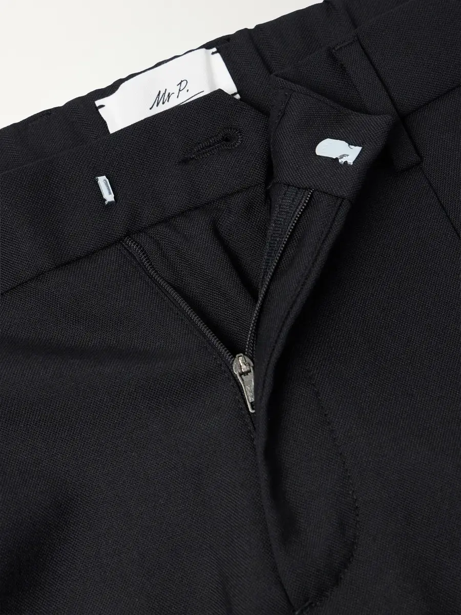 MR P. Wide-Leg Pleated Wool-Fresco Trousers - Men | Thumbnail 6 MR P. Wide-Leg Pleated Wool-Fresco Trousers - Men | Thumbnail 6