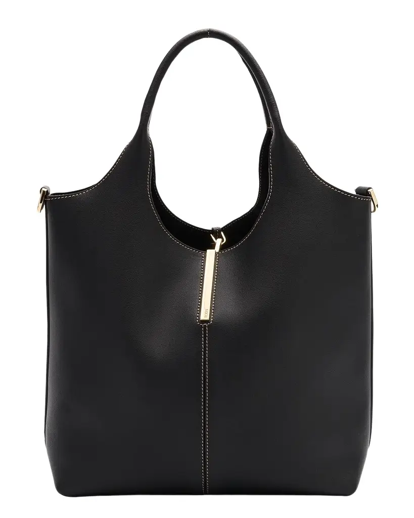 Tod's Small Leather Tote Shopping Bag