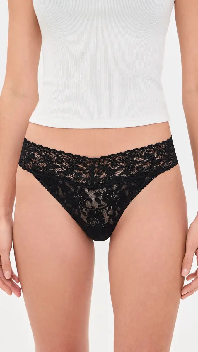Hanky Panky Original Rise Thong Panties 3-Pack | Thumbnail 3 Hanky Panky Original Rise Thong Panties 3-Pack | Thumbnail 3