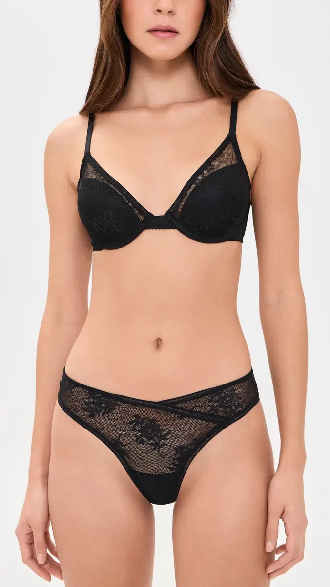 Natori Love Lace Thong | Thumbnail 4 Natori Love Lace Thong | Thumbnail 4
