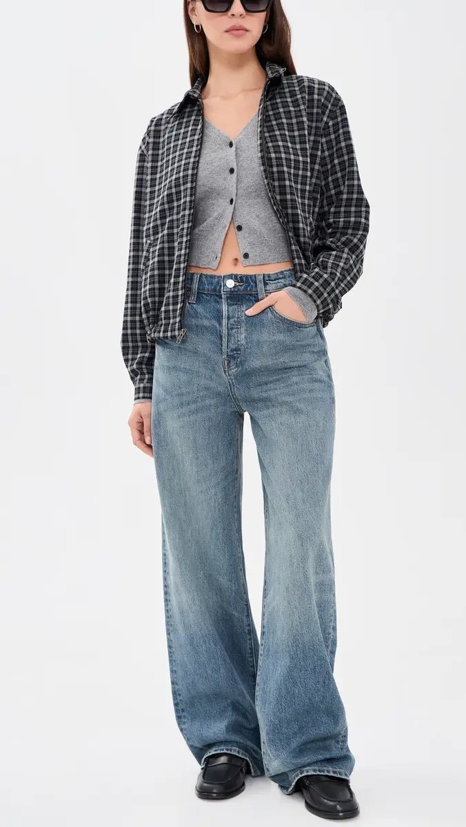 GOOD AMERICAN Vintage Wide Jeans | Thumbnail 5