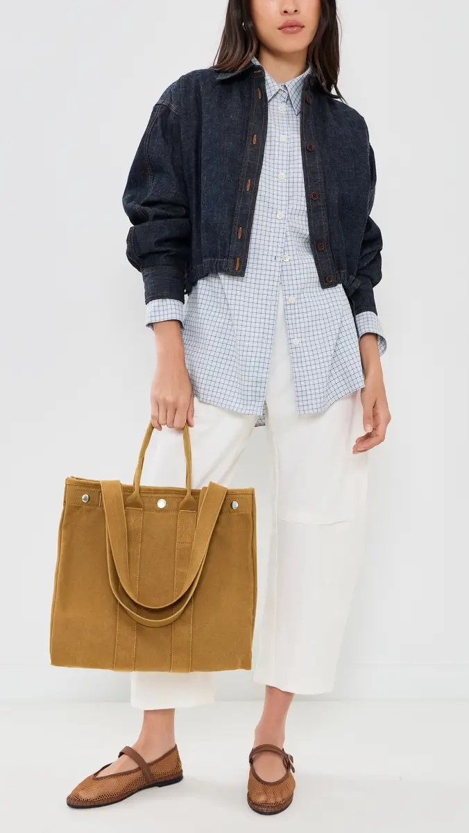 Alex Mill The Perfect Weekday Tote Bag | Thumbnail 3 Alex Mill The Perfect Weekday Tote Bag | Thumbnail 3
