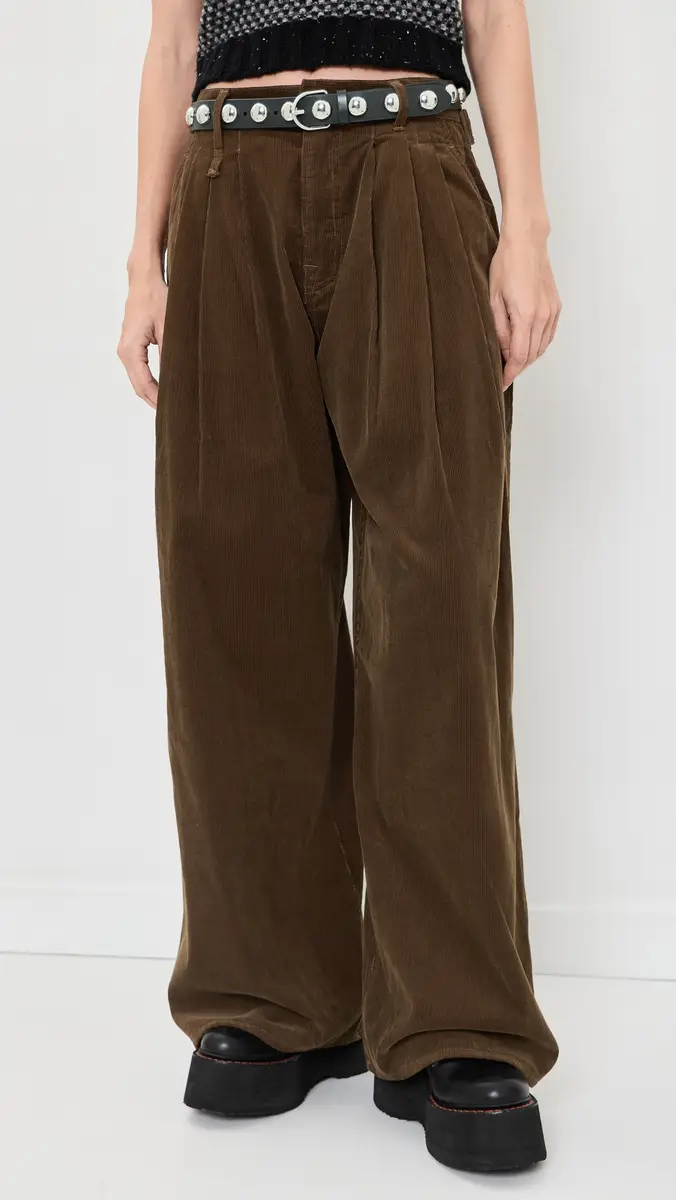 R13 Triple Pleated Corduroy Pants | Thumbnail 2 R13 Triple Pleated Corduroy Pants | Thumbnail 2
