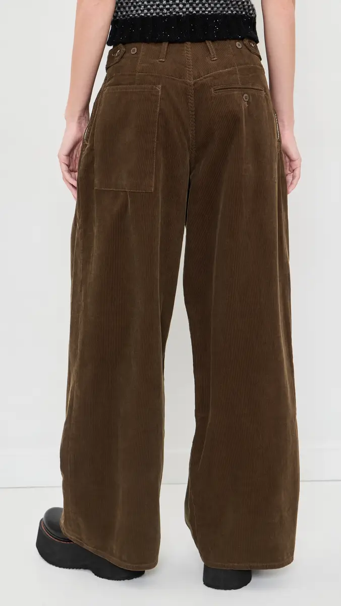 R13 Triple Pleated Corduroy Pants | Thumbnail 3 R13 Triple Pleated Corduroy Pants | Thumbnail 3