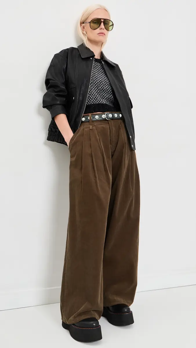 R13 Triple Pleated Corduroy Pants | Thumbnail 5 R13 Triple Pleated Corduroy Pants | Thumbnail 5
