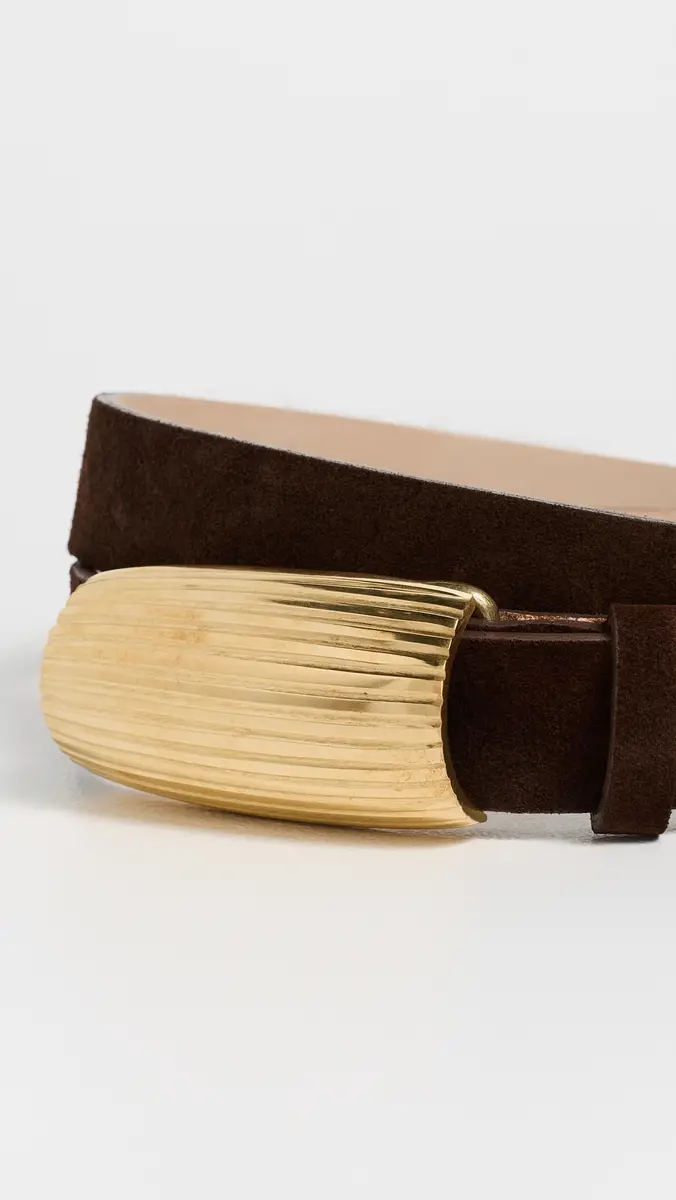 L'Agence Machado Ribbed Dome Belt | Thumbnail 5 L'Agence Machado Ribbed Dome Belt | Thumbnail 5