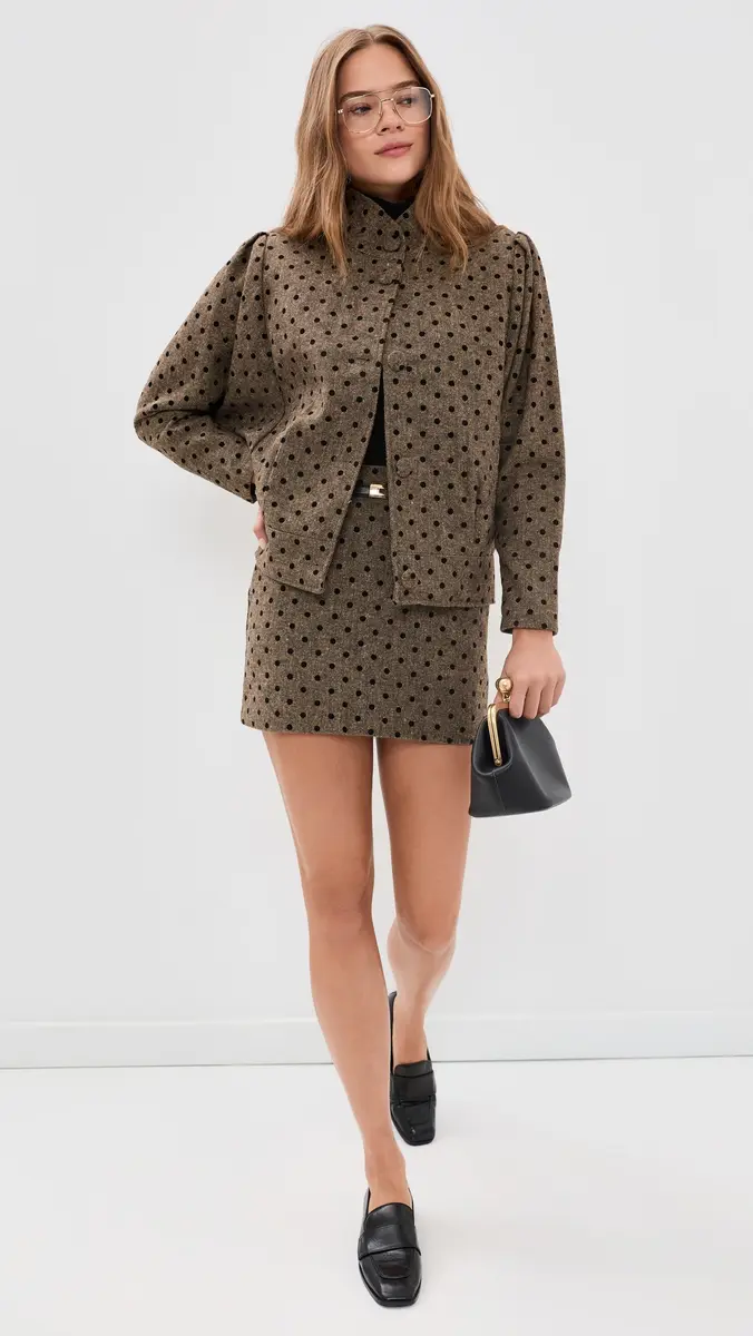 Line & Dot Millie Belted Miniskirt | Thumbnail 5 Line & Dot Millie Belted Miniskirt | Thumbnail 5