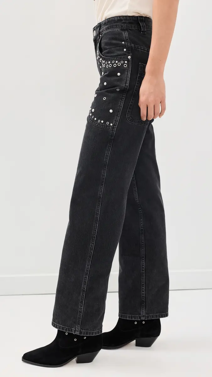 ISABEL MARANT ÉTOILE Silka Jeans | Thumbnail 4 ISABEL MARANT ÉTOILE Silka Jeans | Thumbnail 4