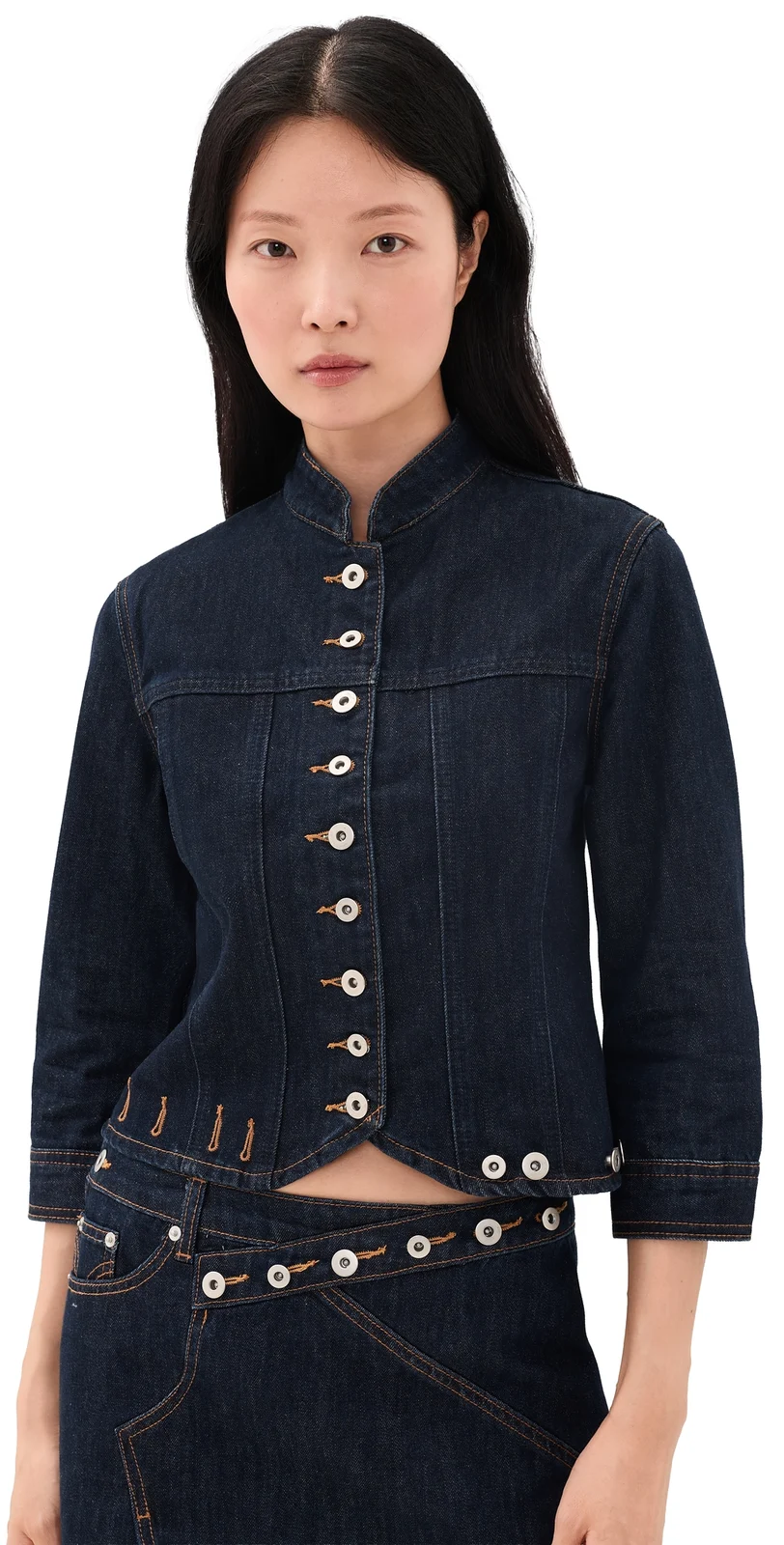 With Jean Drew Denim Jacket