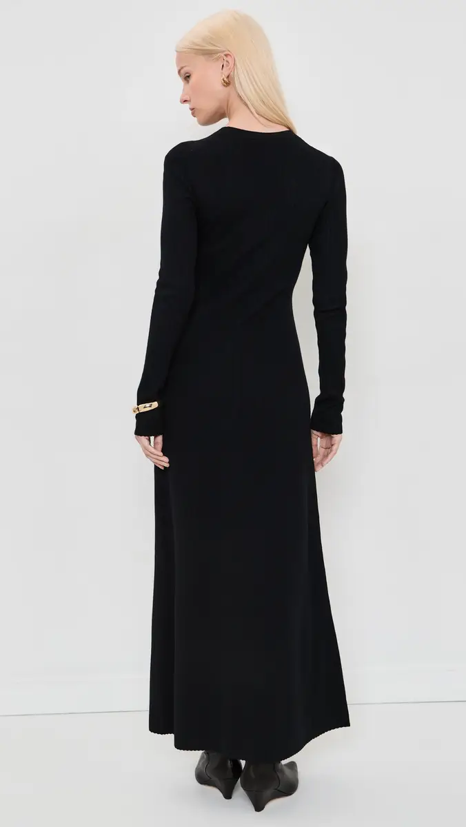 Theory Crew Neck Knit Dress | Thumbnail 3 Theory Crew Neck Knit Dress | Thumbnail 3