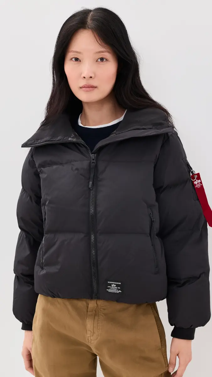 Alpha Industries Sierra Short Relaxed Fit Puffer | Thumbnail 2 Alpha Industries Sierra Short Relaxed Fit Puffer | Thumbnail 2