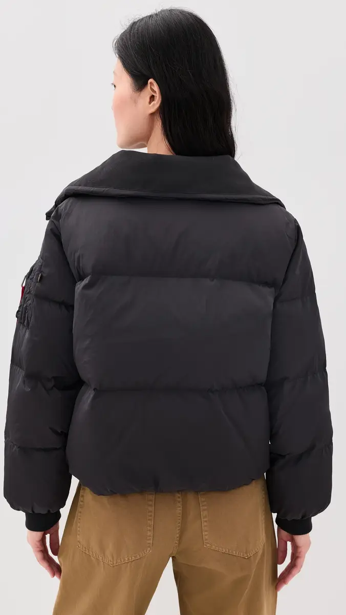 Alpha Industries Sierra Short Relaxed Fit Puffer | Thumbnail 3 Alpha Industries Sierra Short Relaxed Fit Puffer | Thumbnail 3