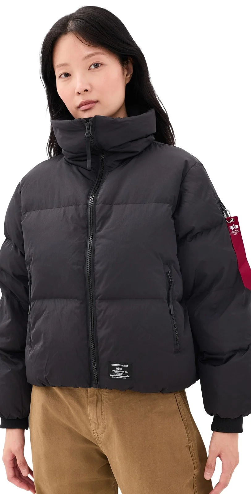 Sierra Short Relaxed Fit Puffer