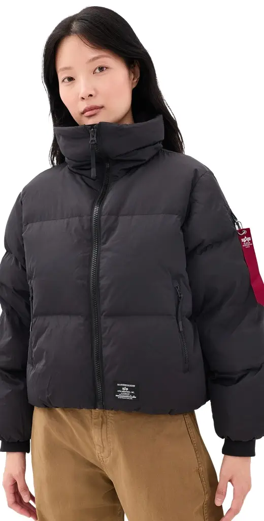 Alpha Industries Sierra Short Relaxed Fit Puffer