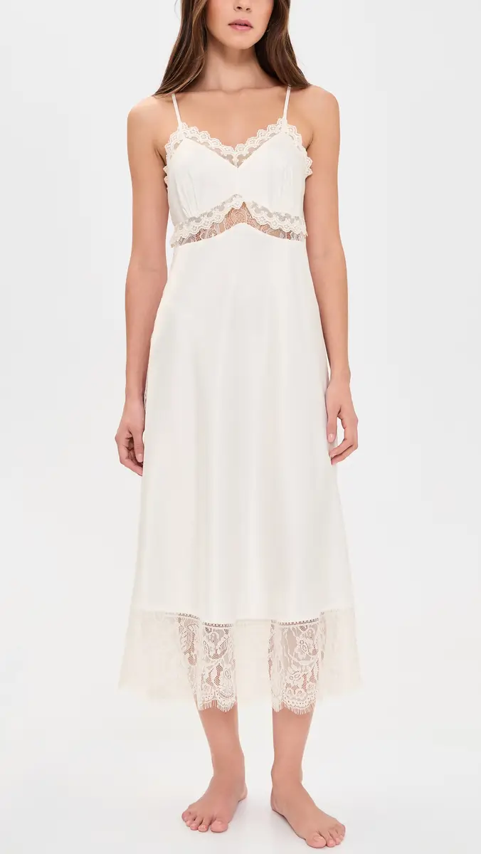 Flora Nikrooz Solid Stretch Charm Gown | Thumbnail 2 Flora Nikrooz Solid Stretch Charm Gown | Thumbnail 2