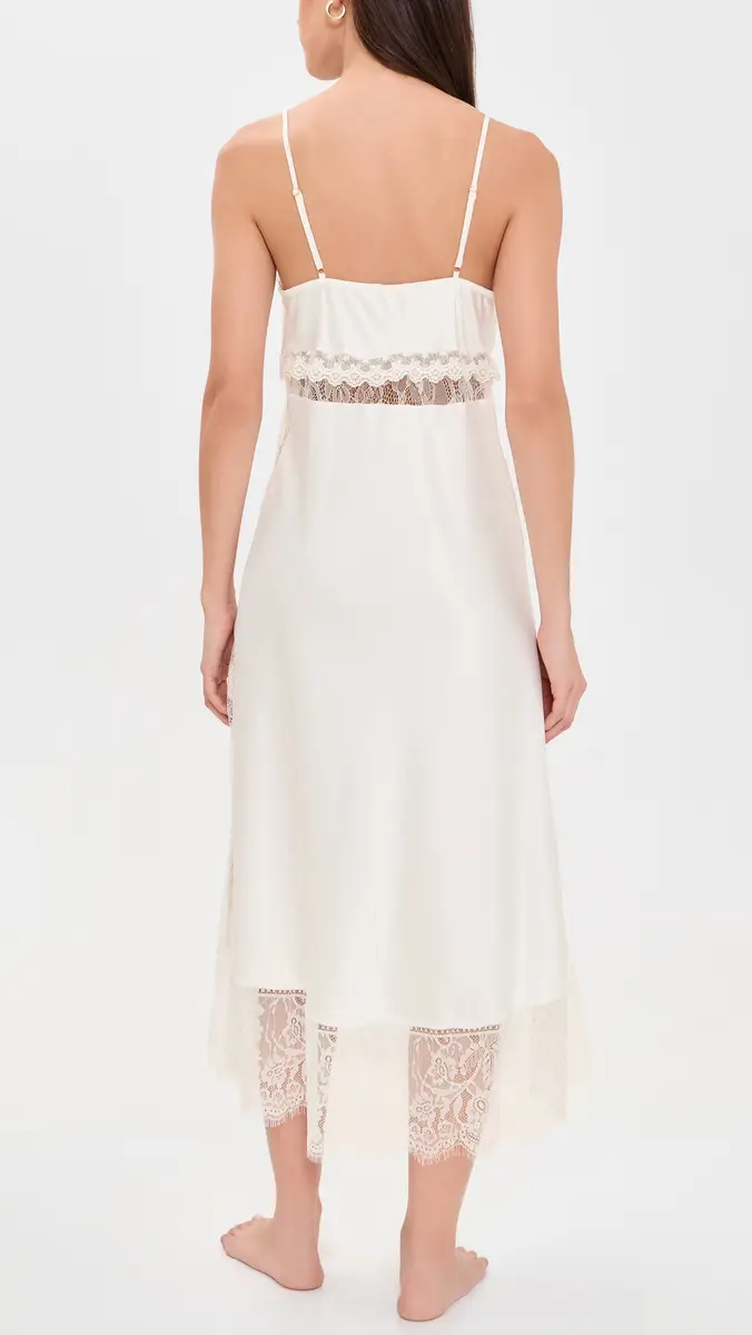 Flora Nikrooz Solid Stretch Charm Gown | Thumbnail 3 Flora Nikrooz Solid Stretch Charm Gown | Thumbnail 3