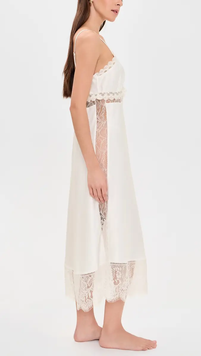 Flora Nikrooz Solid Stretch Charm Gown | Thumbnail 4 Flora Nikrooz Solid Stretch Charm Gown | Thumbnail 4