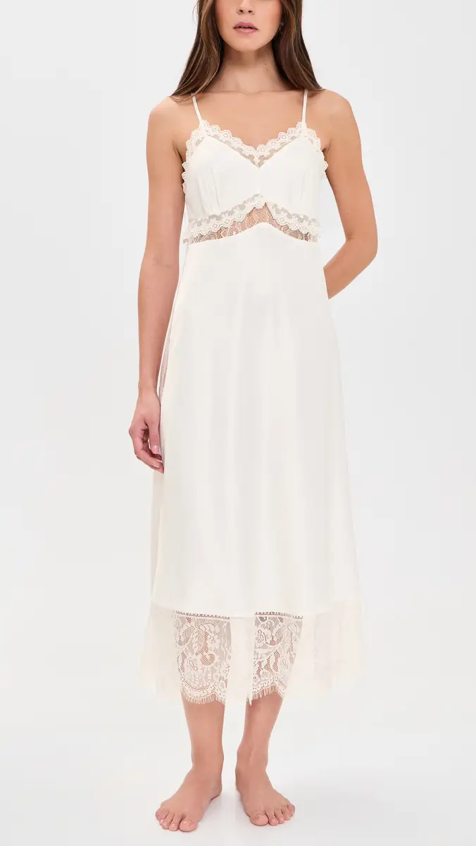 Flora Nikrooz Solid Stretch Charm Gown | Thumbnail 5 Flora Nikrooz Solid Stretch Charm Gown | Thumbnail 5