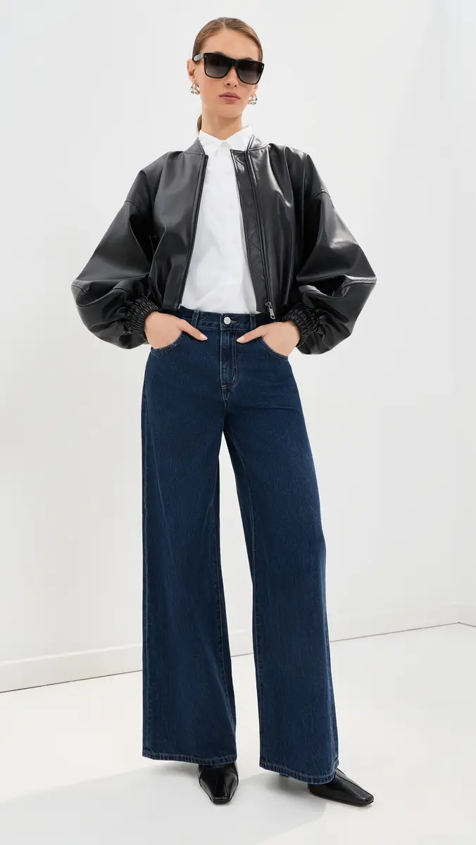 LE BOP Dawn Faux Leather Exaggerated Sleeve Jacket | Thumbnail 6 LE BOP Dawn Faux Leather Exaggerated Sleeve Jacket | Thumbnail 6