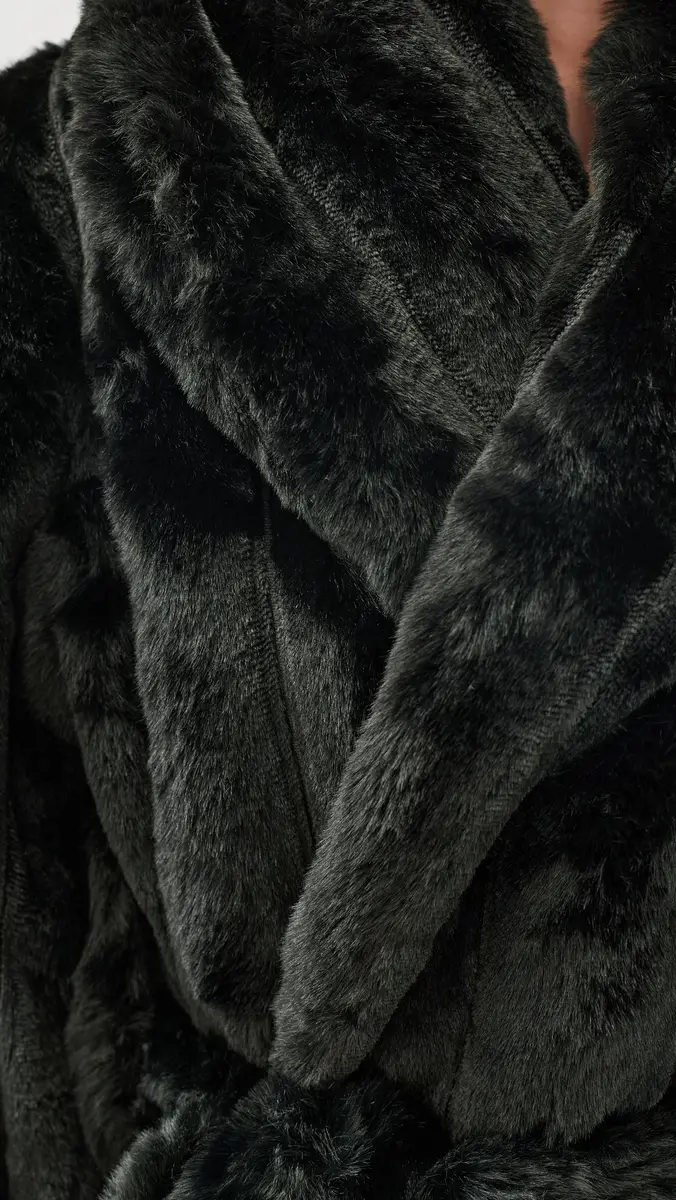 Bardot Marta Faux Fur Longline Coat | Thumbnail 6 Bardot Marta Faux Fur Longline Coat | Thumbnail 6