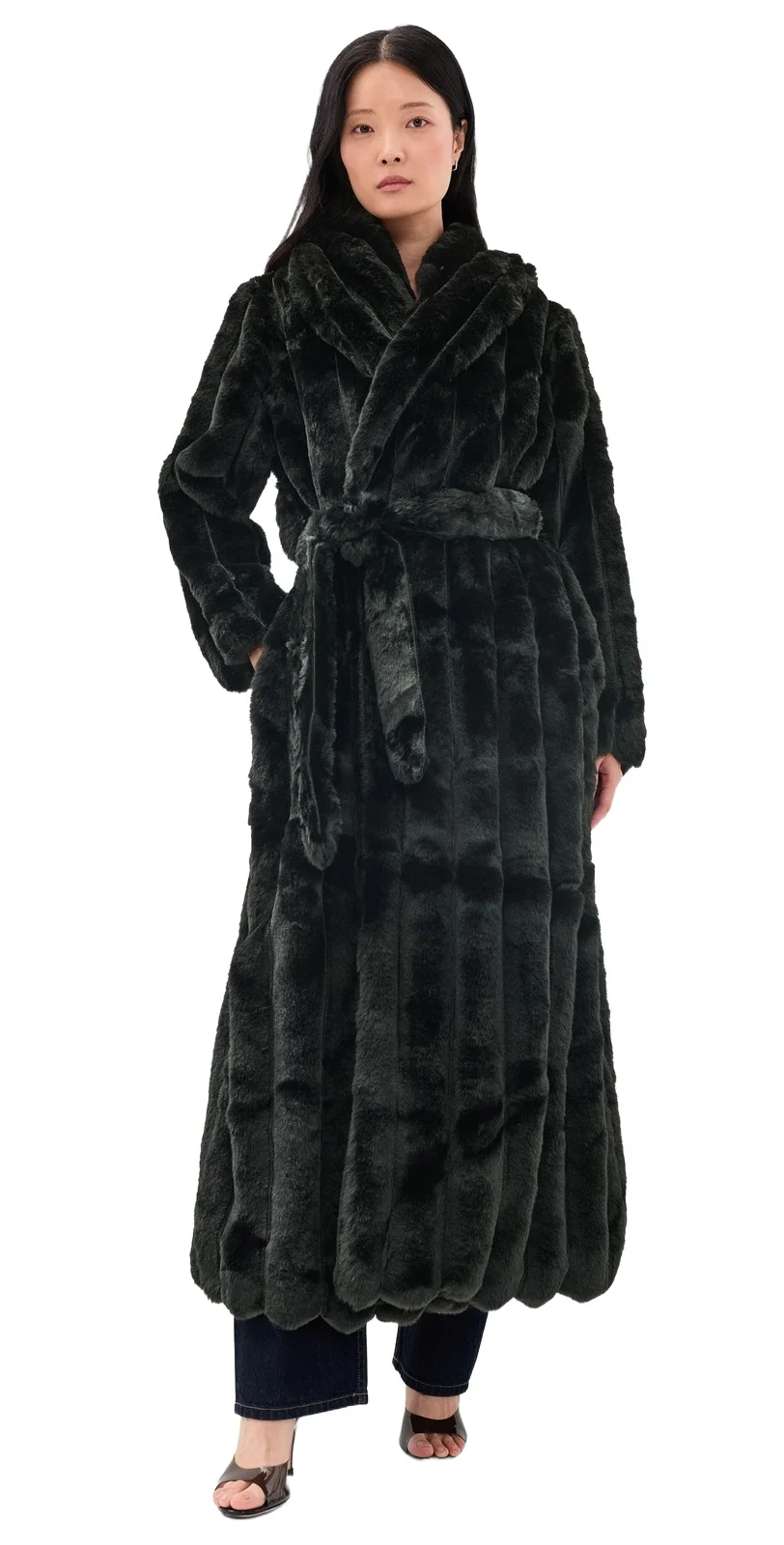 Marta Faux Fur Longline Coat Marta Faux Fur Longline Coat